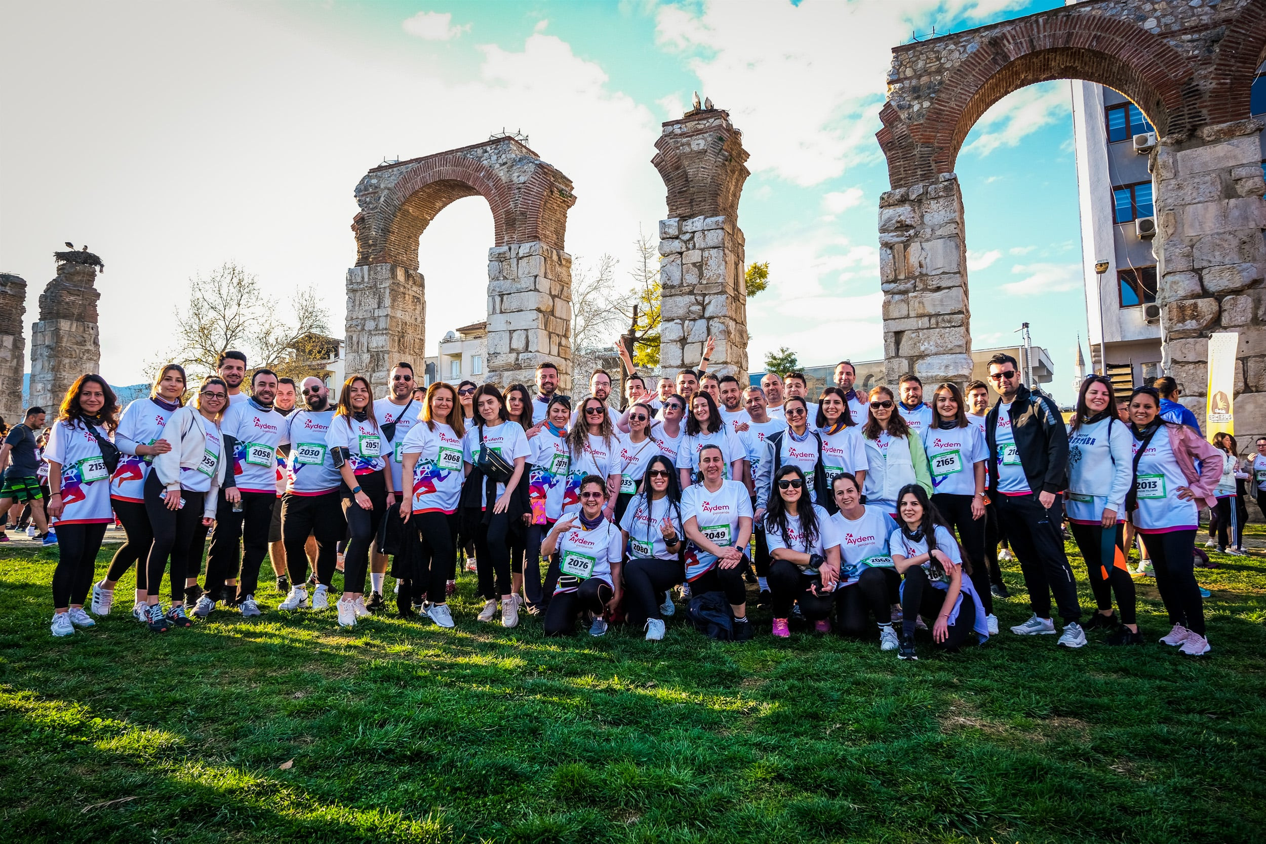  We were at Ephesus Ultra Marathon for Support! 